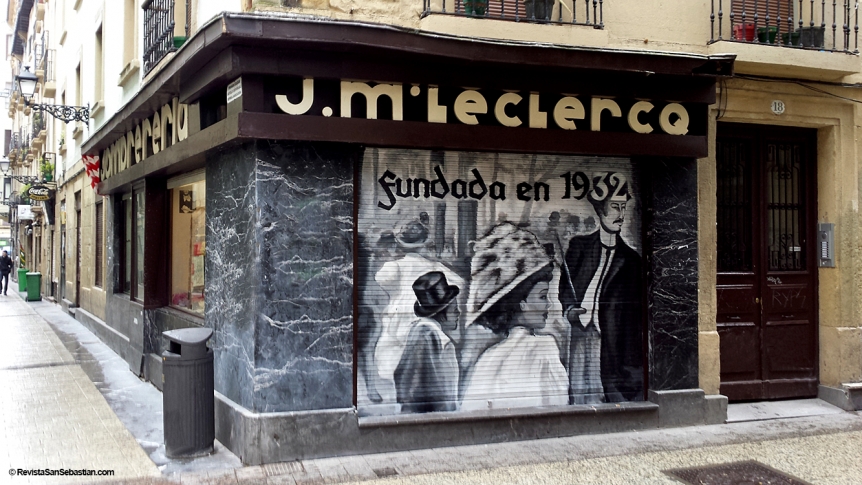 La Sombrerería Leclercq de San Sebastián