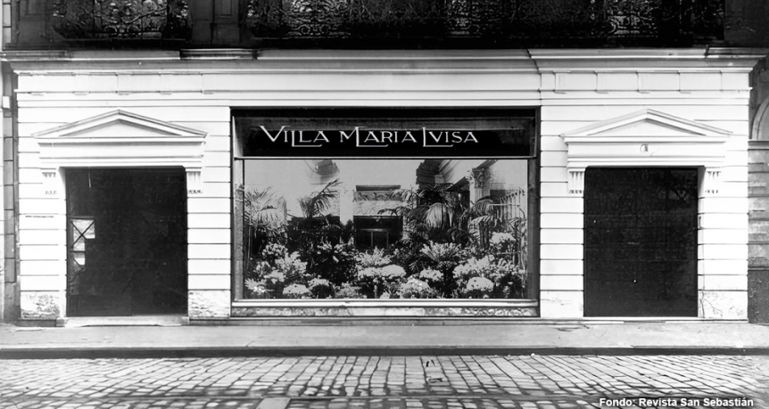 Un siglo de Villa María Luisa en la calle Hernani de San Sebastián