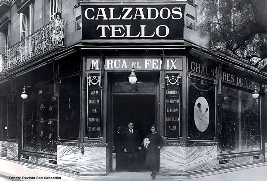 Calzados Tello cumple 120 años en San Sebastián