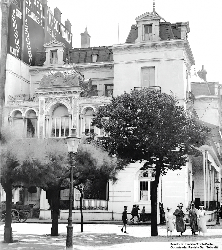 Sucursal del Banco Bilbao en San Sebastián