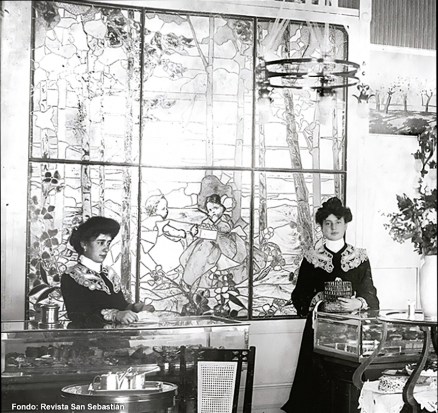 Café Novelty en San Sebastián