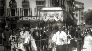 La procesión del Corpus Christi en San Sebastián