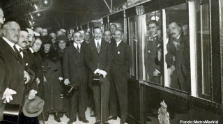 José Otamendi y el Metro de Madrid